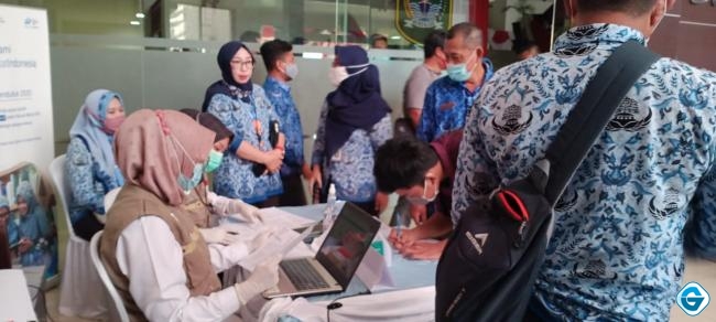 600 Orang di Pemkab Tanbu Terima Vaksin, Termasuk Komisi lll DPRD Tanbu Andi Asdar